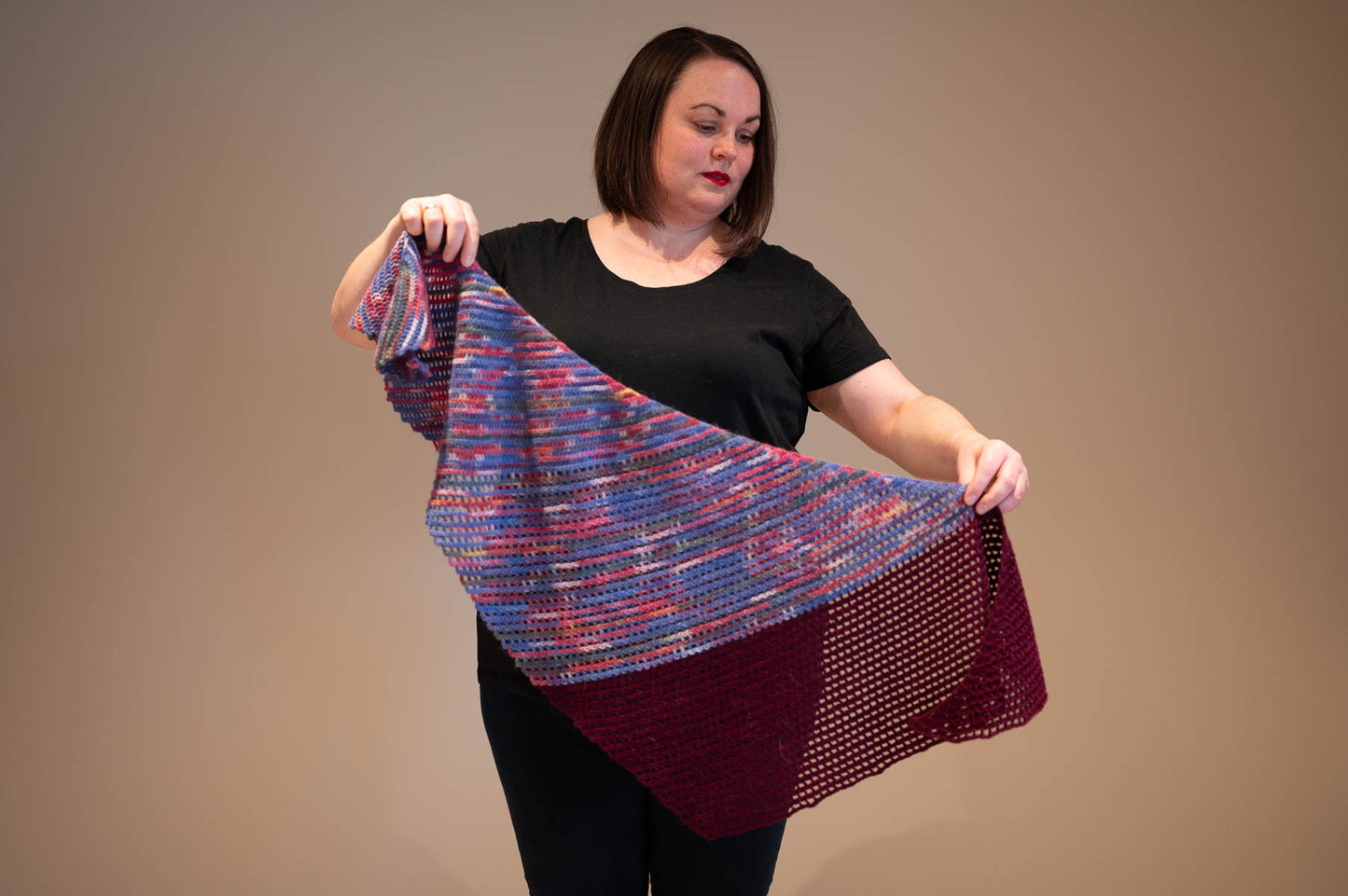 Boomerang Crochet Shawl