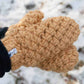 crochet bulky mittens free crochet pattern, really warm winter bundle bulky mittens crochet pattern design