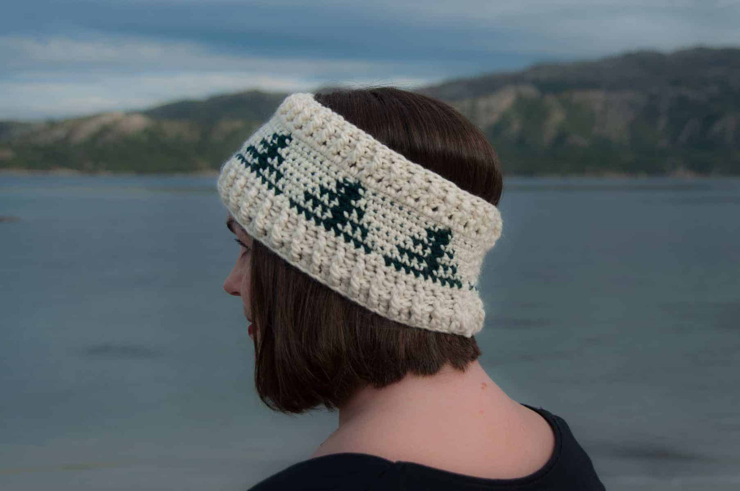 Christmas Trees Crochet Headband Crochet Pattern
