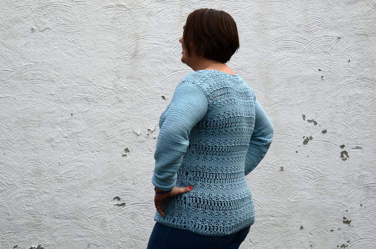 coelum sweater crochet pattern design