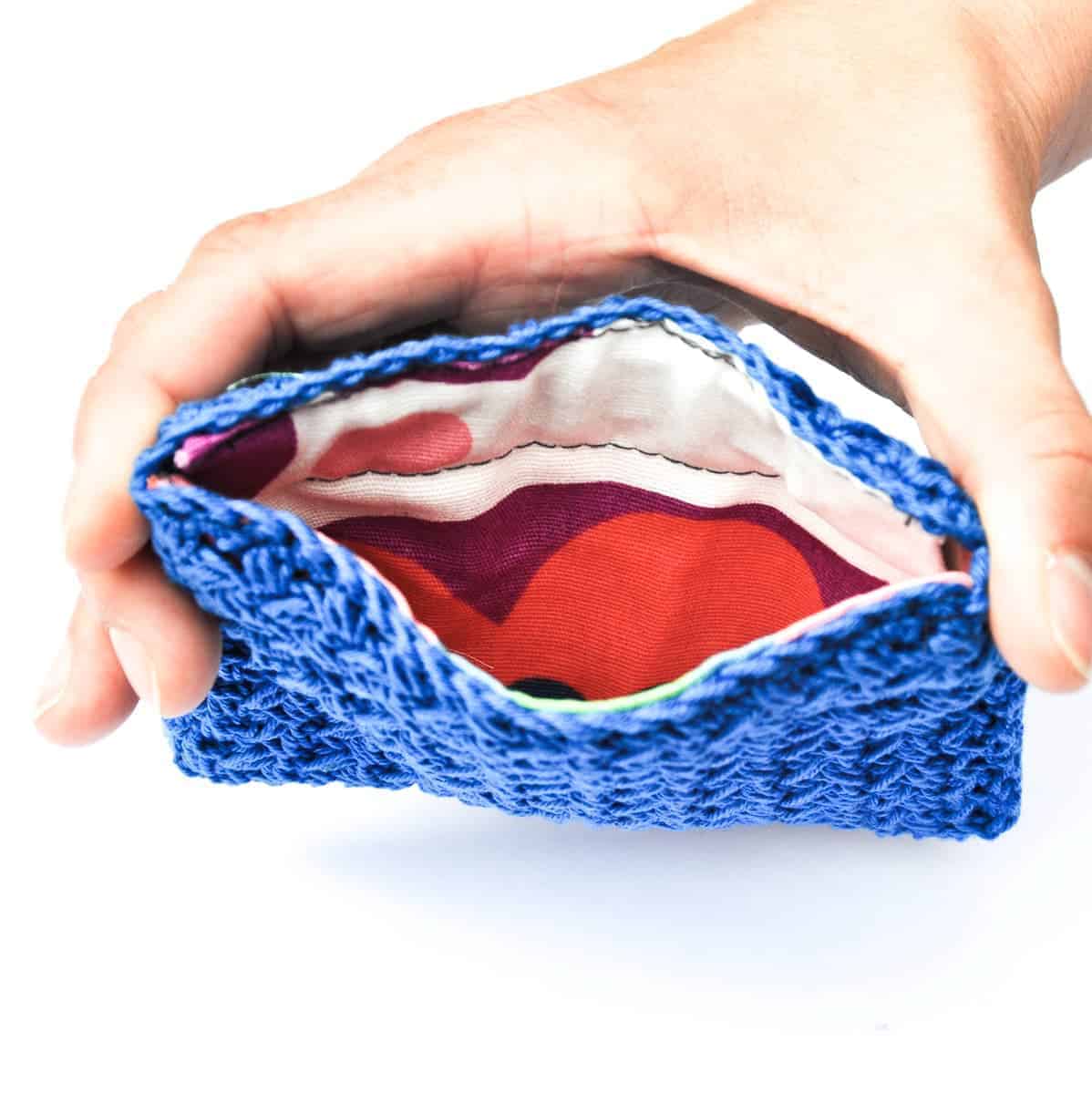 GEOMETRIC II design crochet purse pattern. Rectangular base, for 10.5c –  Basimaker
