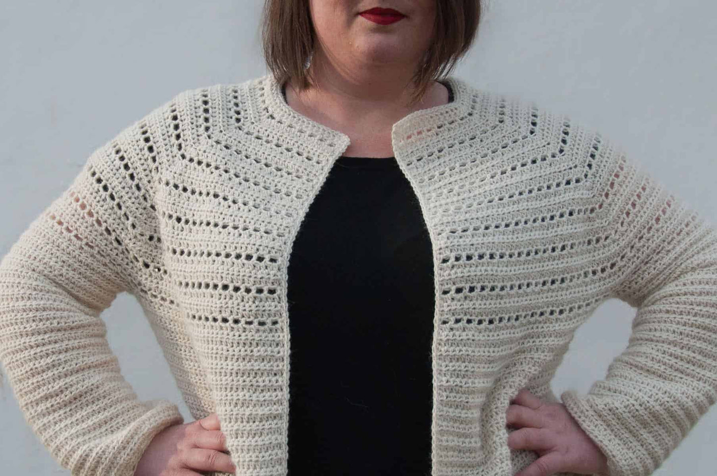 Rosea Cardigan Crochet Pattern