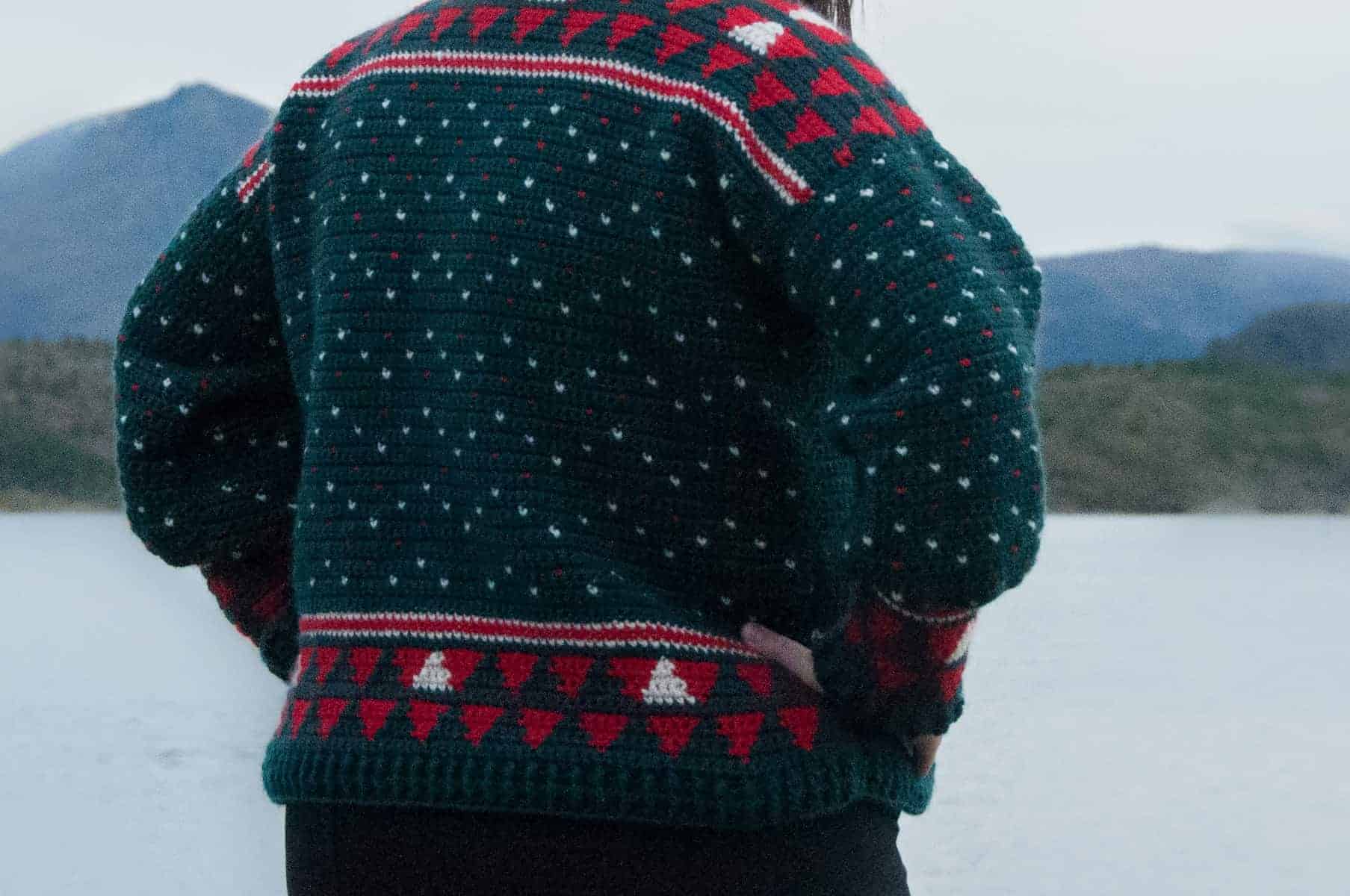 Alpaca christmas outlet sweater