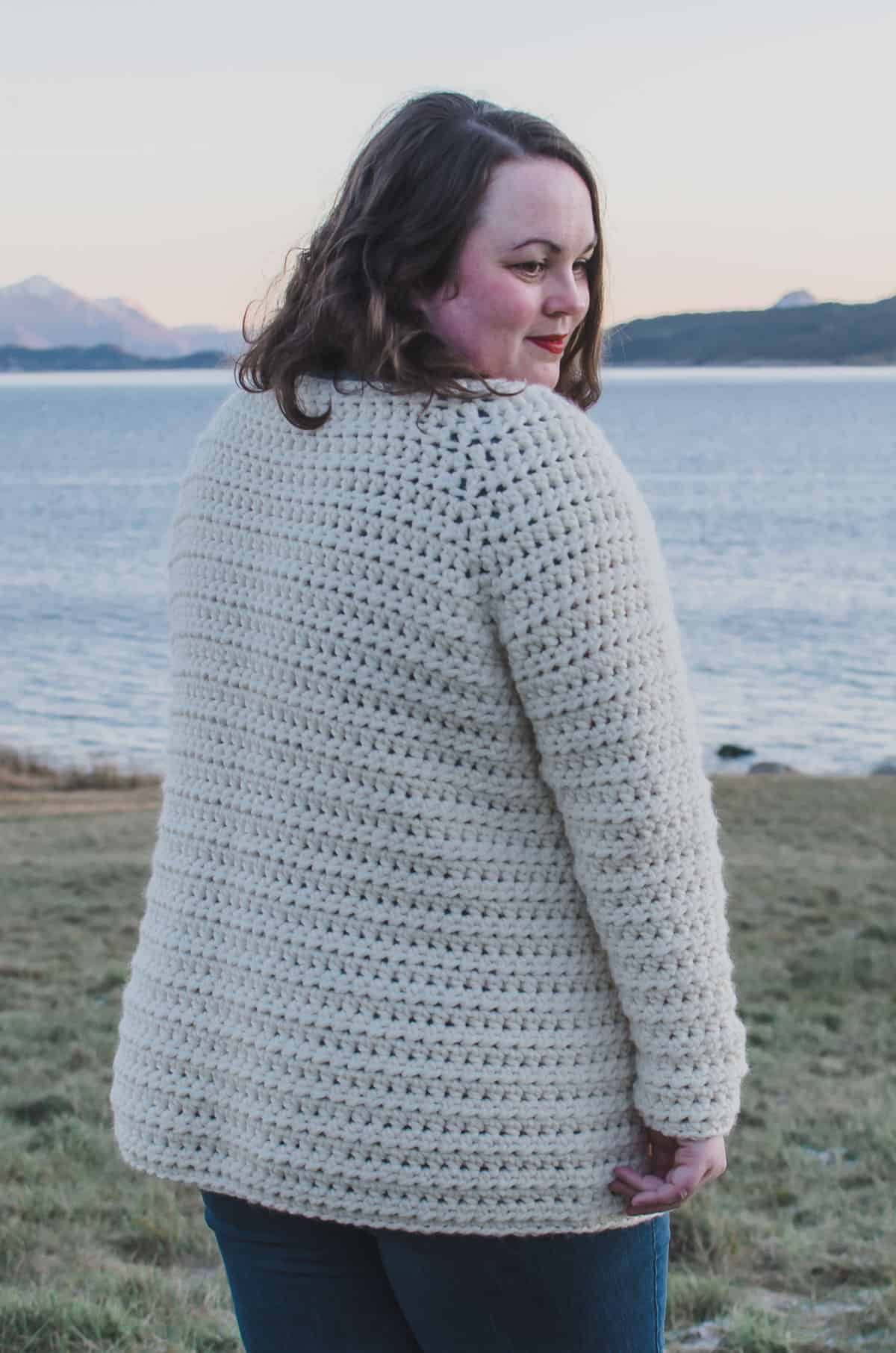 Super chunky 2025 cardigan pattern