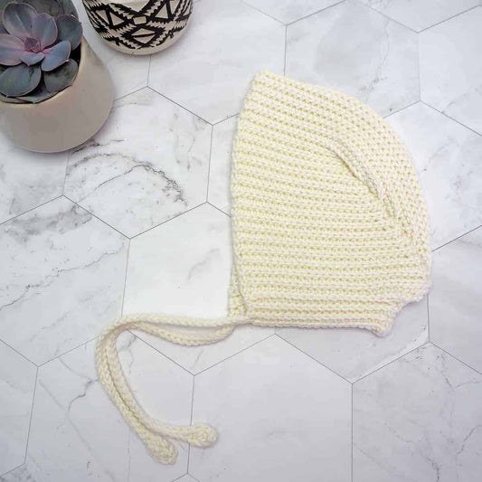 crochet cute baby bonnet free crochet pattern