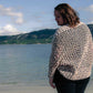 crochet mollis wrap cardigan, crochet shrug pattern for women