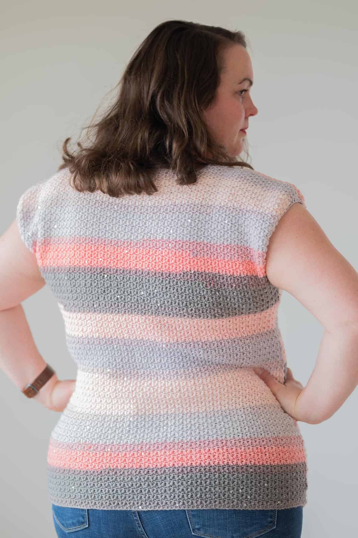 Tie Front Top Crochet Pattern