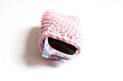 cute sunglasses pouch crochet pattern design