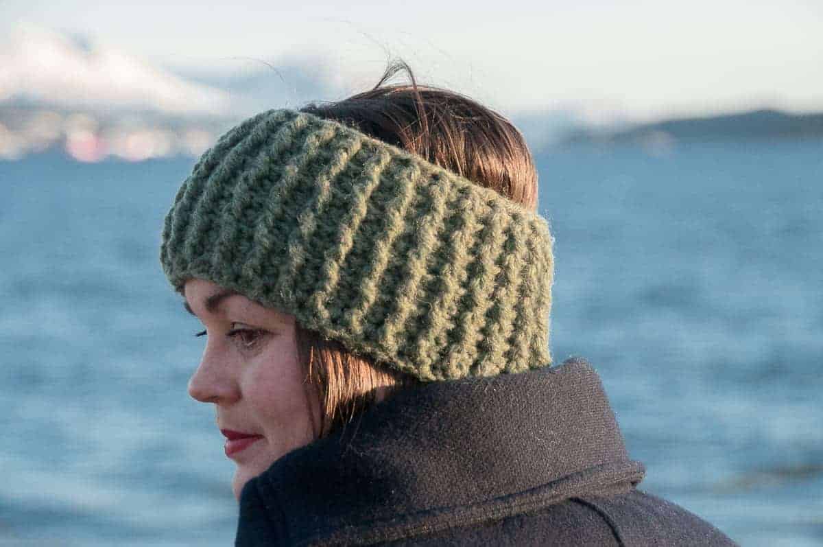 crochet gyri headband crochet pattern design