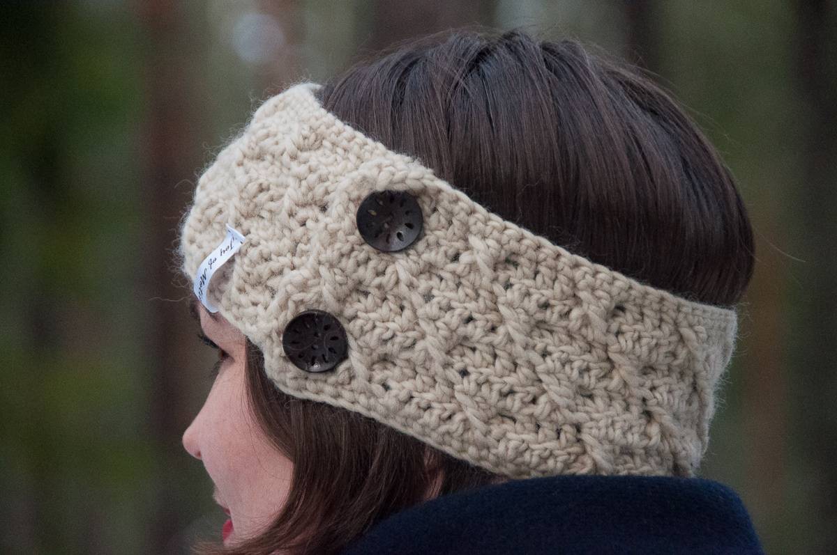 crochet headband with cross pattern crochet pattern design