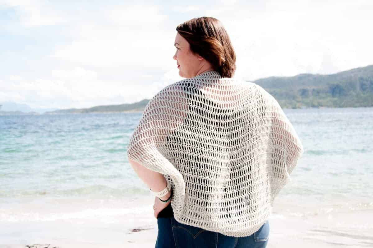laxus cocoon cardigan crochet pattern design