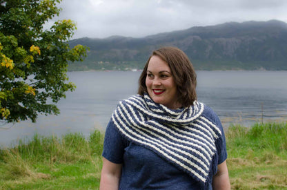 Lunt Striped Scarf Crochet Pattern
