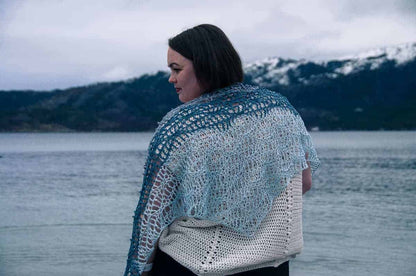 Procella Shawl Crochet pattern design