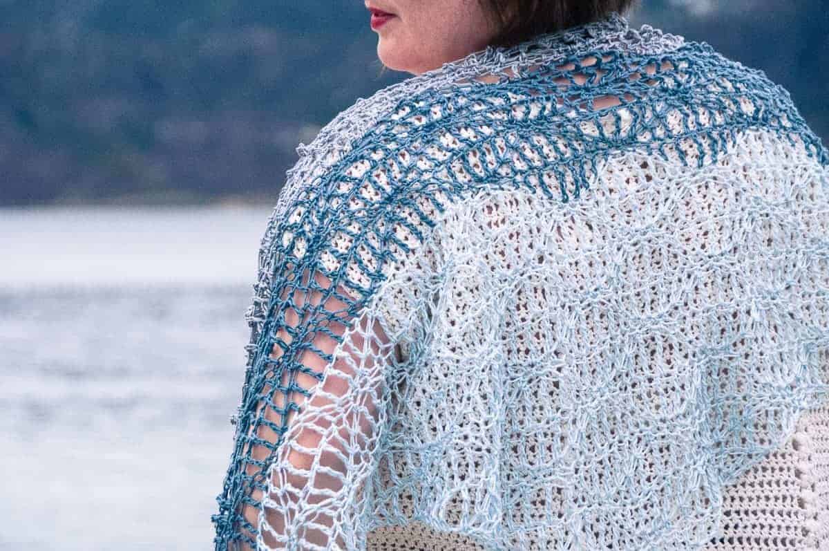 Procella Shawl Crochet pattern design