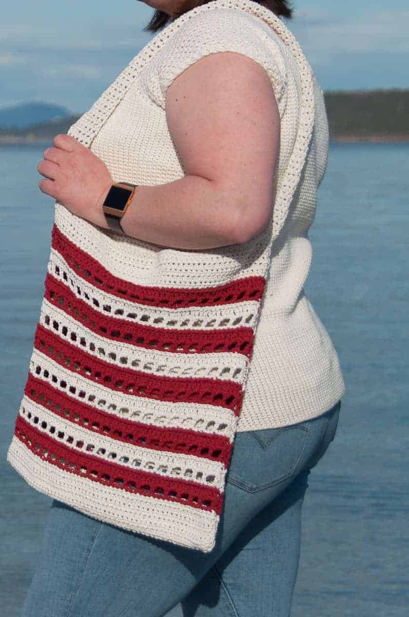 sinum bag crochet pattern design