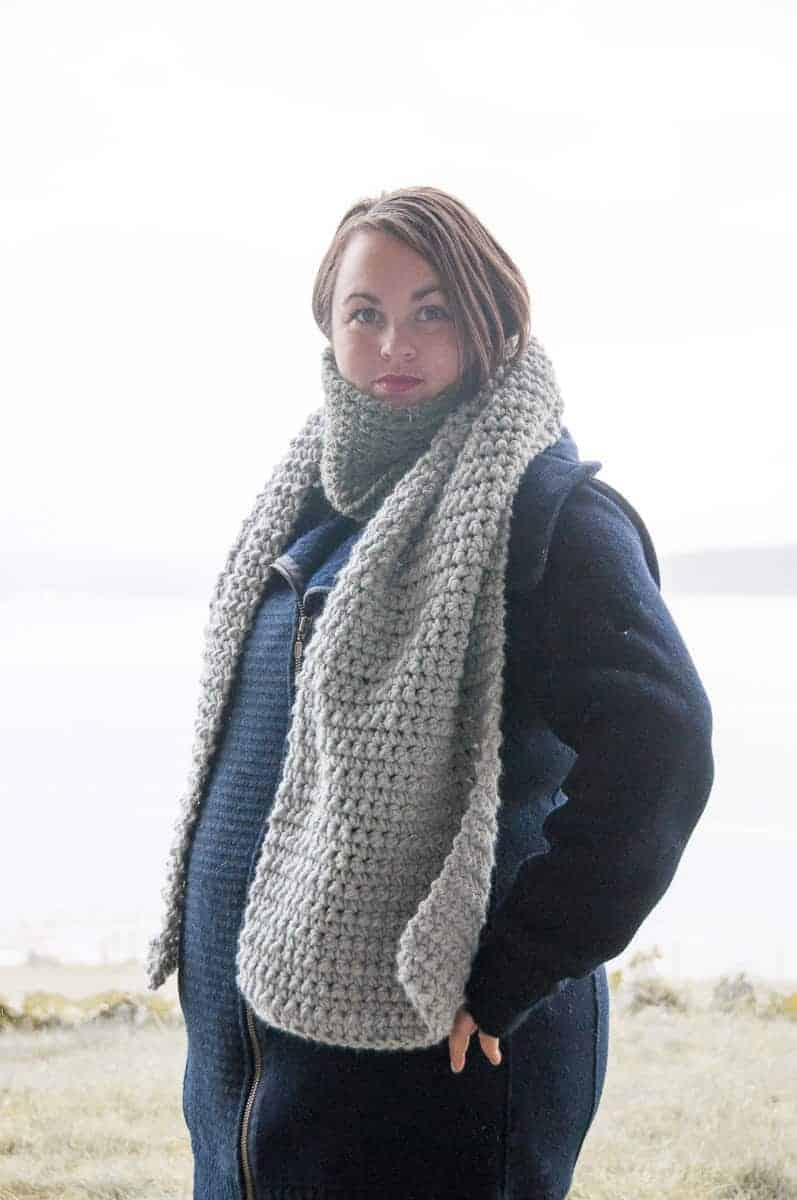 crochet scato scarf free crochet pattern design