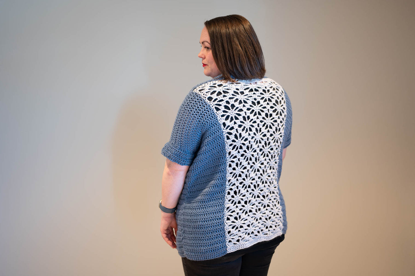 Short Sleeve Cardigan Crochet Pattern