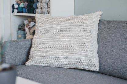 Simple Crochet Pillow Cover - Crochet Pattern