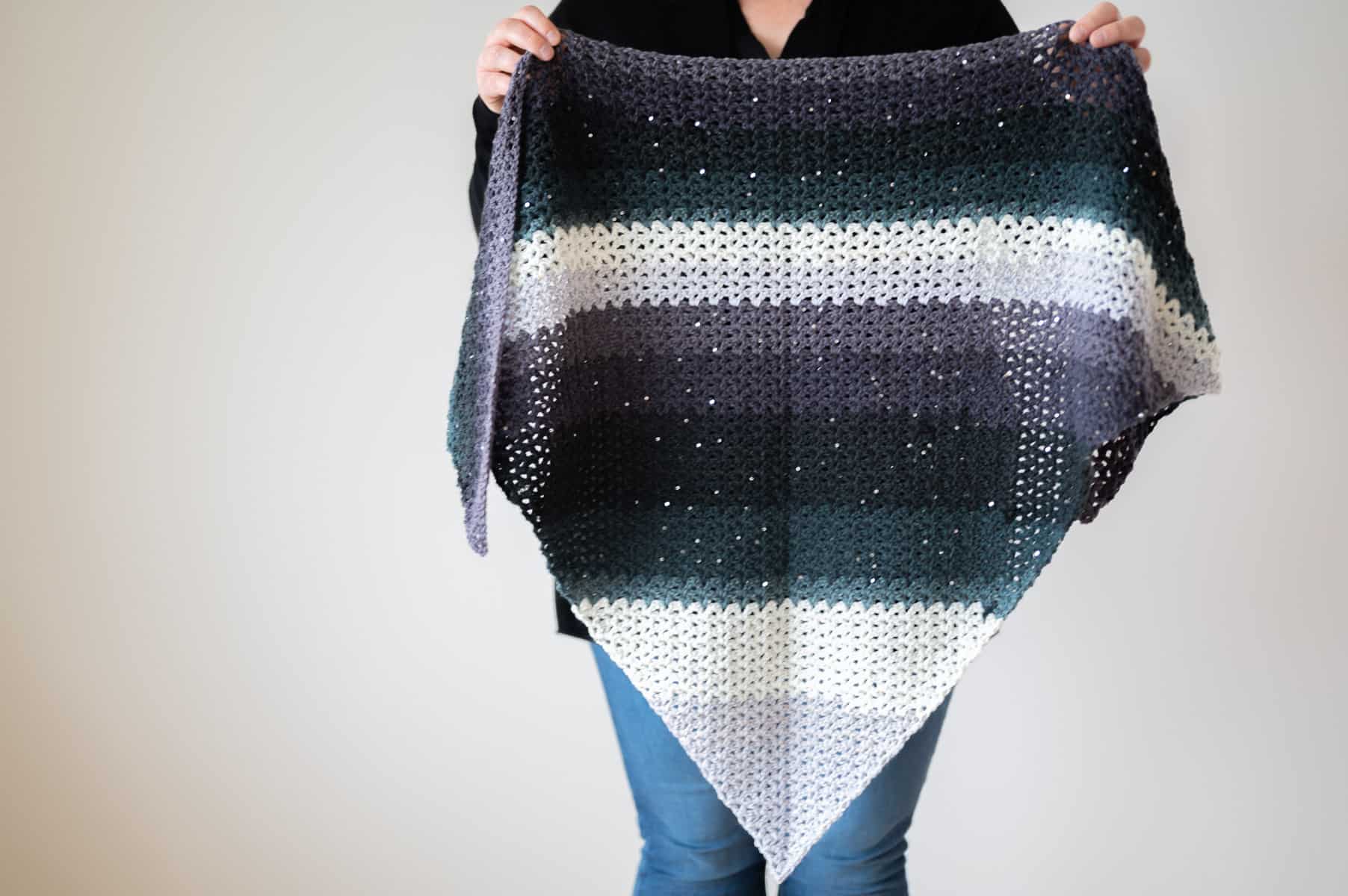 Crochet Lace Triangle Pattern Triangle Lace Free Crochet Stitch