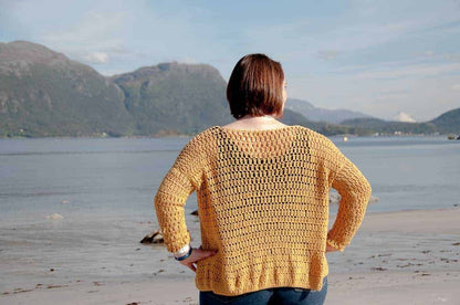Lacy Cotton Women's Bundle summer cardigan crochet pattern design