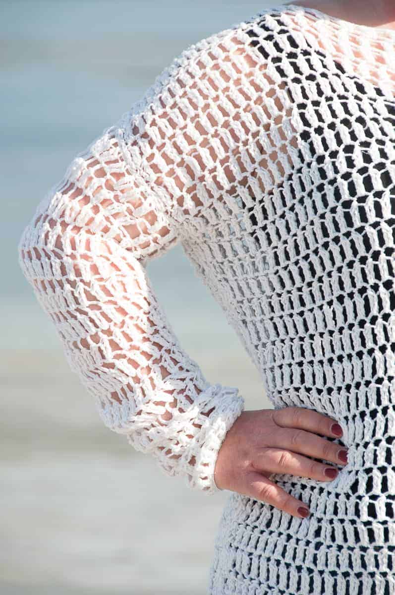 summer sweater crochet pattern