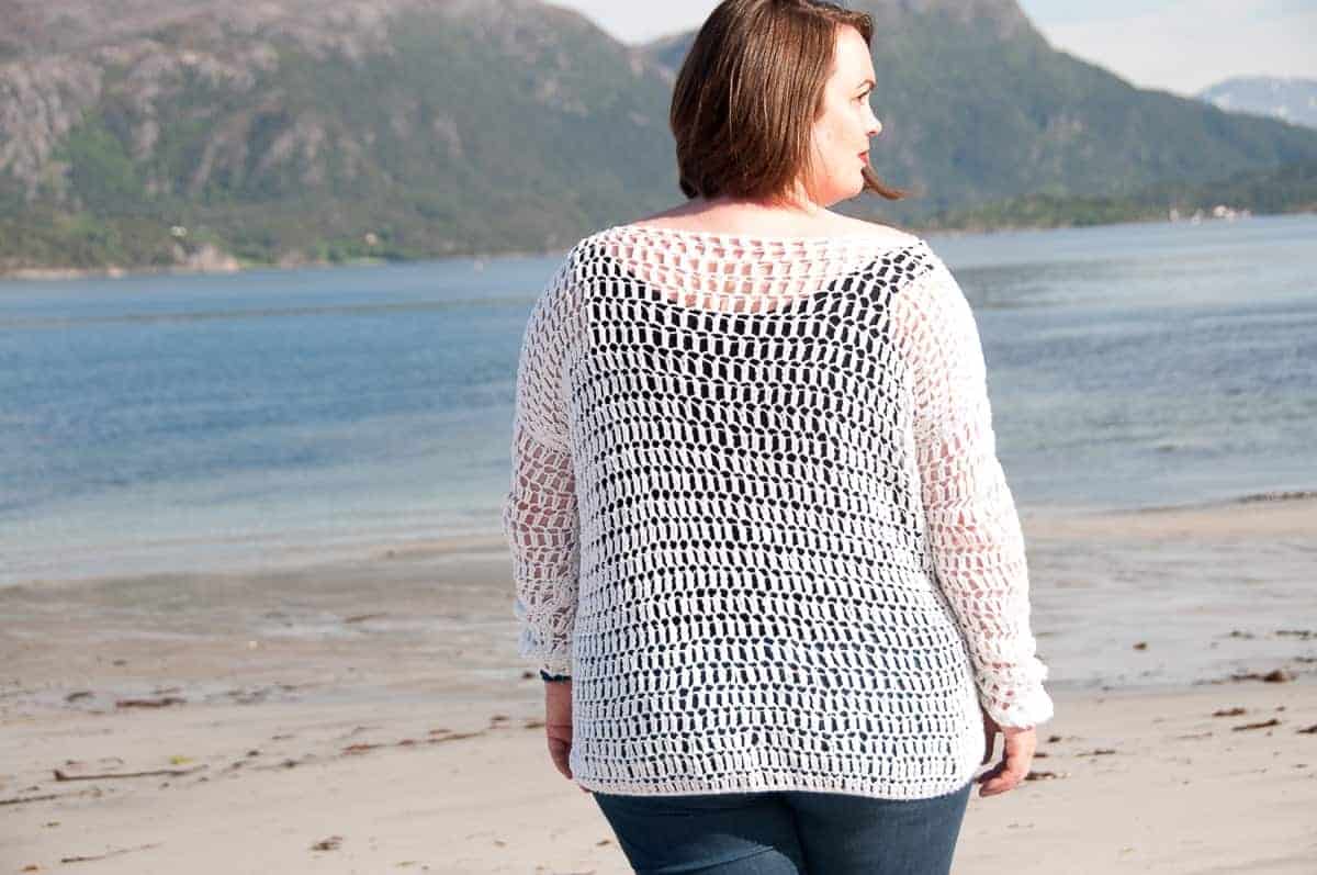 Lacy Cotton Women's Bundle summer sweater crochet pattern