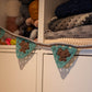 Triangle Granny Square Garland Crochet Pattern